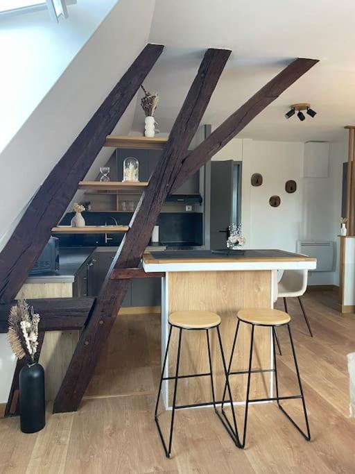 Duplex Bord De L'Eure - Parking Inclus - Jolie Vue Sur La Cathedrale Apartment Шартър Екстериор снимка