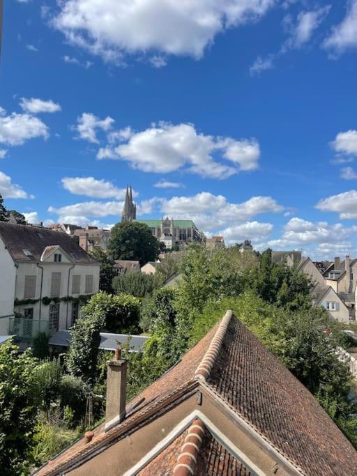 Duplex Bord De L'Eure - Parking Inclus - Jolie Vue Sur La Cathedrale Apartment Шартър Екстериор снимка
